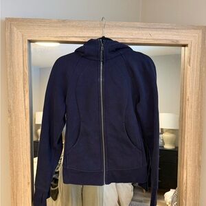 lululemon athletica Dark Blue Zip-Up Sweater
